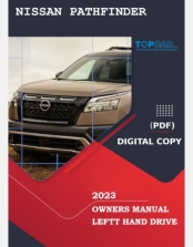 NISSAN PATHFINDER 2023 OWNERS MANUAL IN ENGLISH